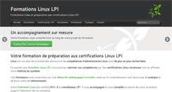Desktop Screenshot of formation-lpi.com